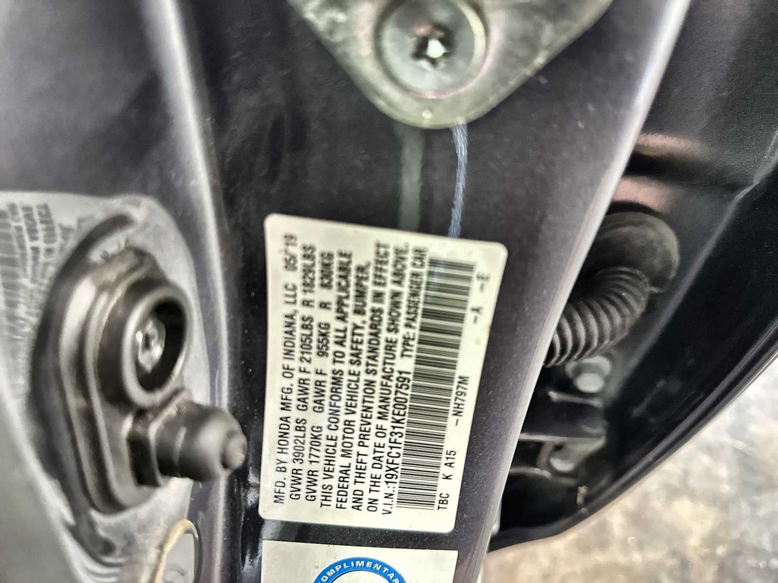 Honda Civic Sedán EX 2019