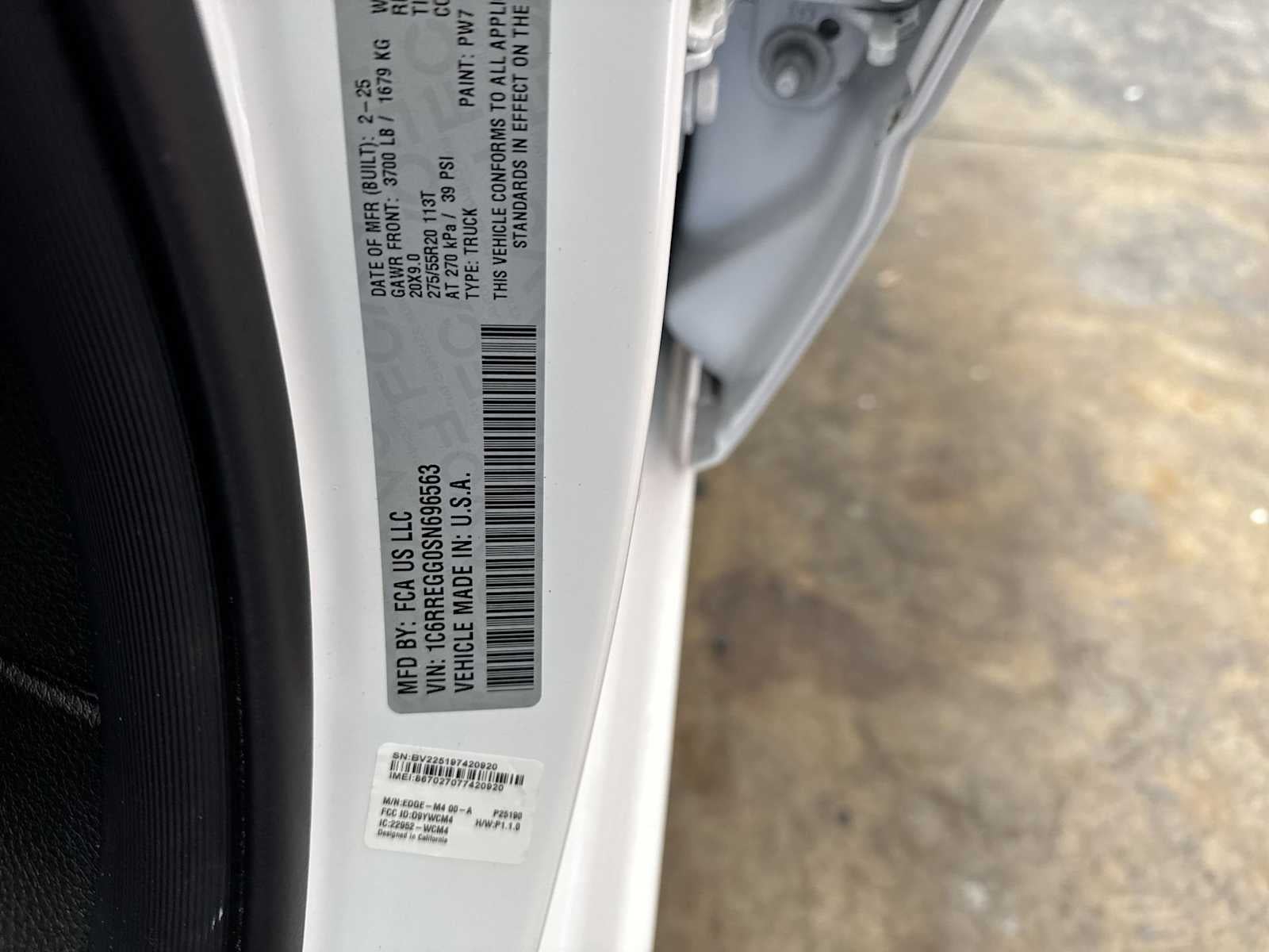 RAM 1500 Tradesman 2025