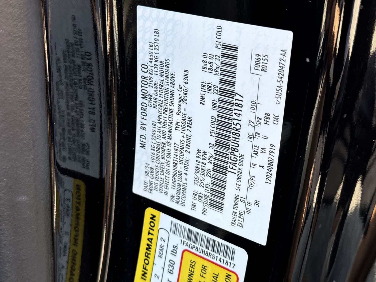 Ford Mustang EcoBoost Premium 2024