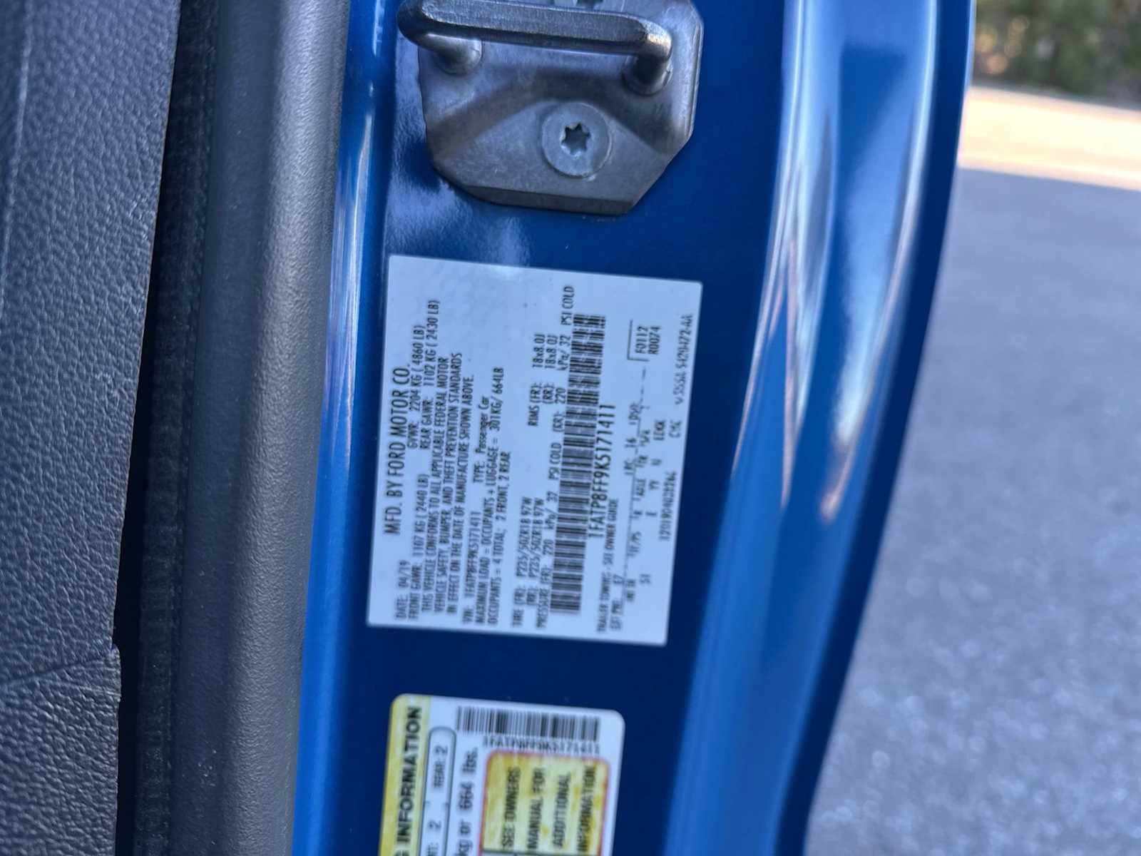 Ford Mustang GT Premium 2019