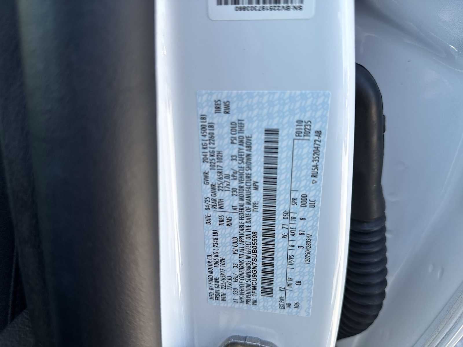 Ford Escape Active 2025