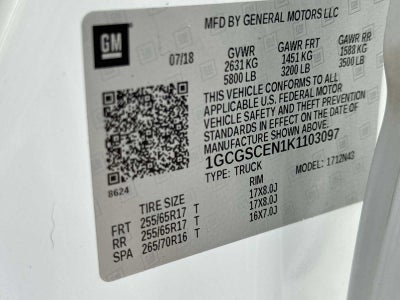 Chevrolet Colorado 2WD LT 2019