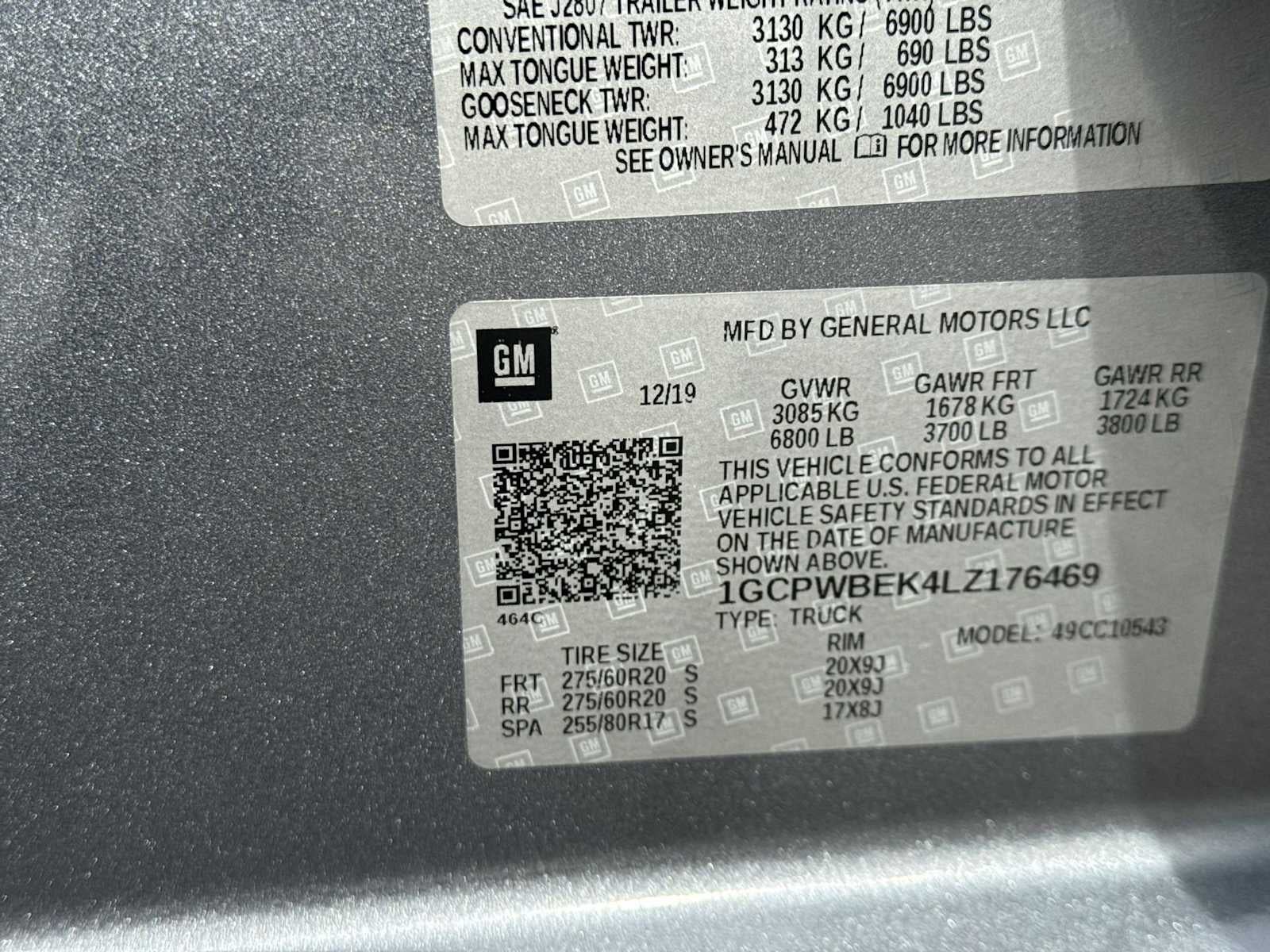 Chevrolet Silverado 1500 Custom 2020