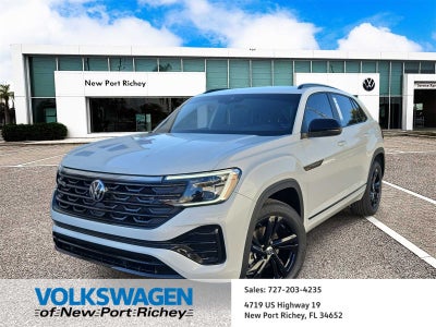 2026 Volkswagen Atlas Cross Sport 2.0T SEL R-Line Negro