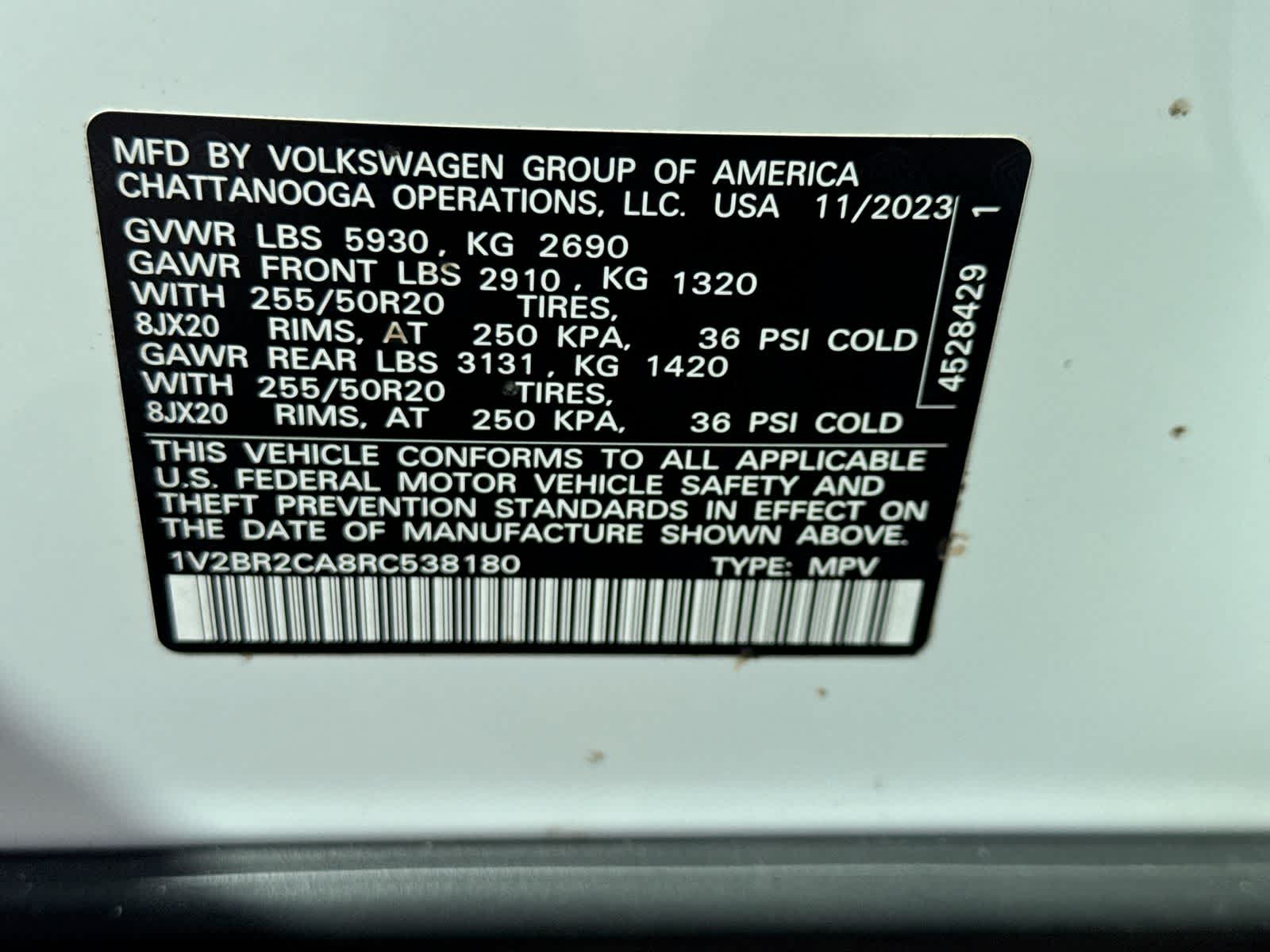 2024 Volkswagen Atlas 2.0T SEL