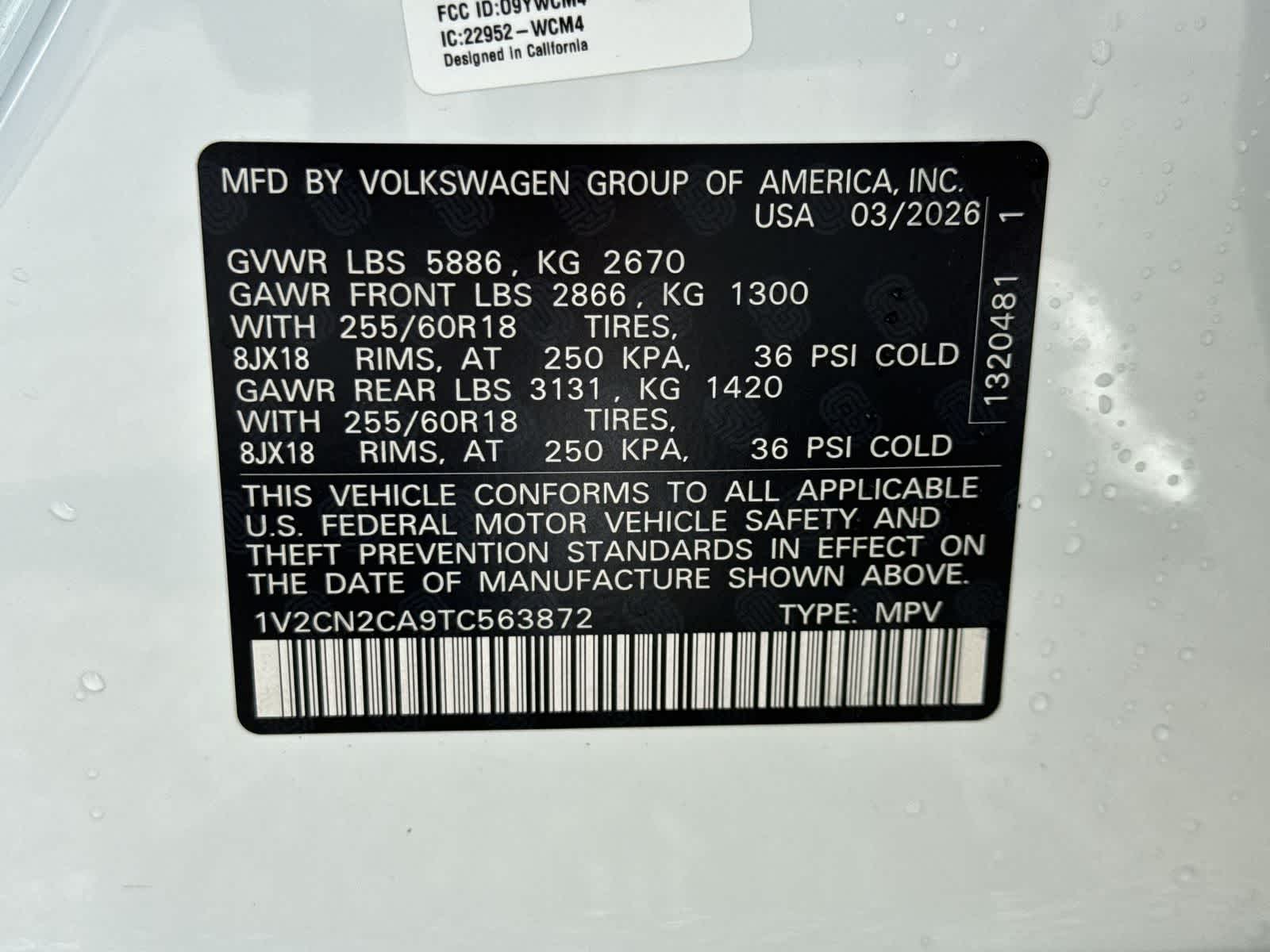 Volkswagen Atlas 2.0T Peak Edition 2026