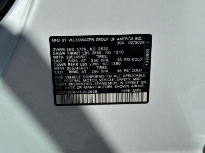 2026 Volkswagen Atlas Cross Sport 2.0T SEL Premium R-Line