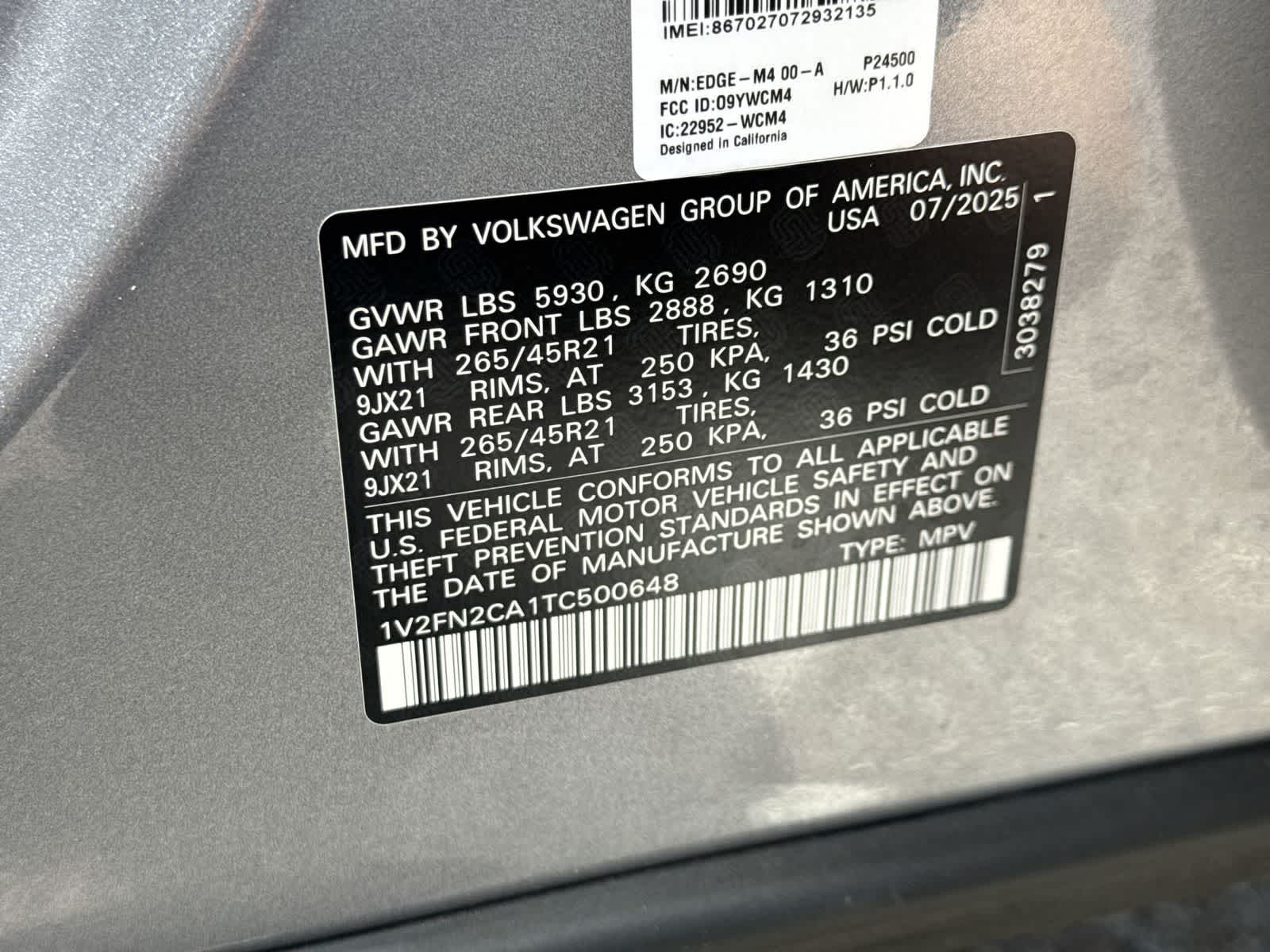 2026 Volkswagen Atlas 2.0T SEL Premium R-Line