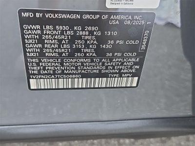 2026 Volkswagen Atlas 2.0T SEL Premium R-Line