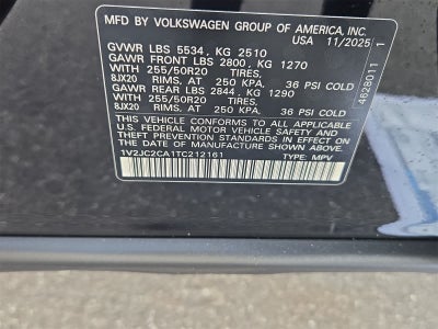 2026 Volkswagen Atlas Cross Sport 2.0T SE con tecnología