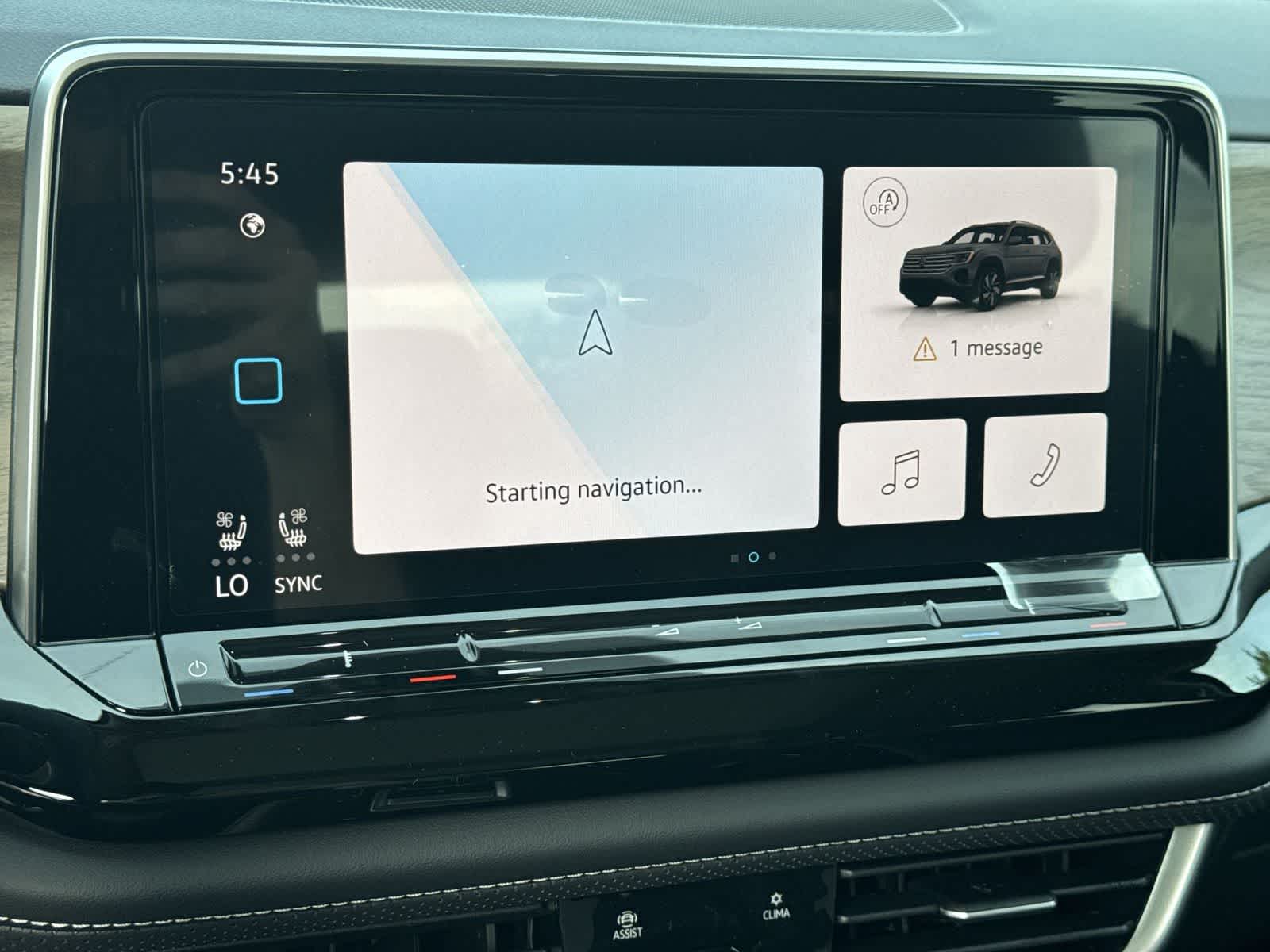 Volkswagen Atlas 2.0T SE con tecnología 2026