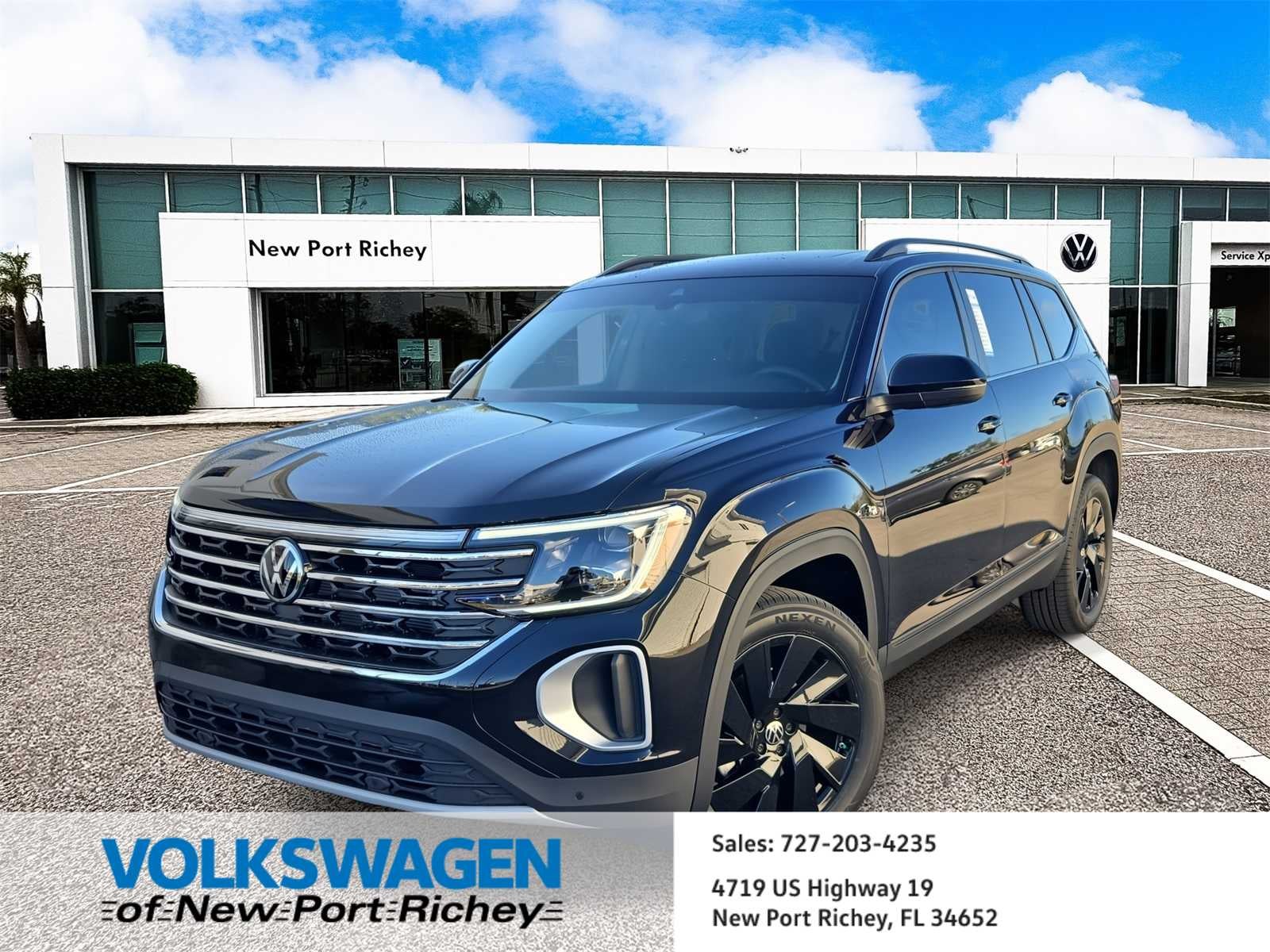 Volkswagen Atlas 2.0T SE con tecnología 2026