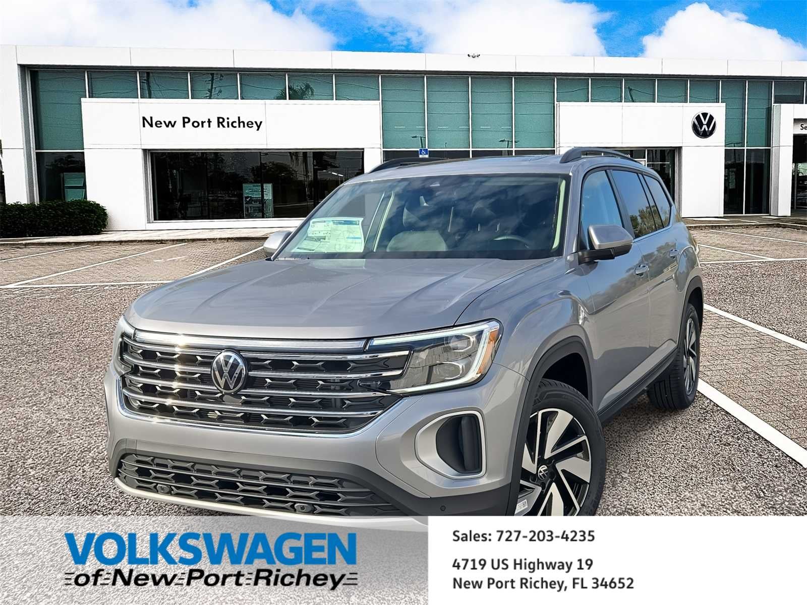 Volkswagen Atlas 2.0T SE con tecnología 2026