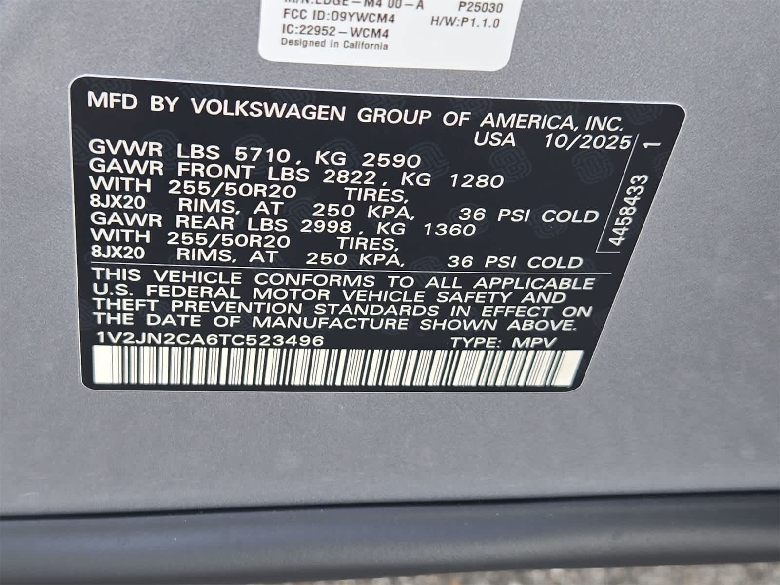 Volkswagen Atlas 2.0T SE con tecnología 2026