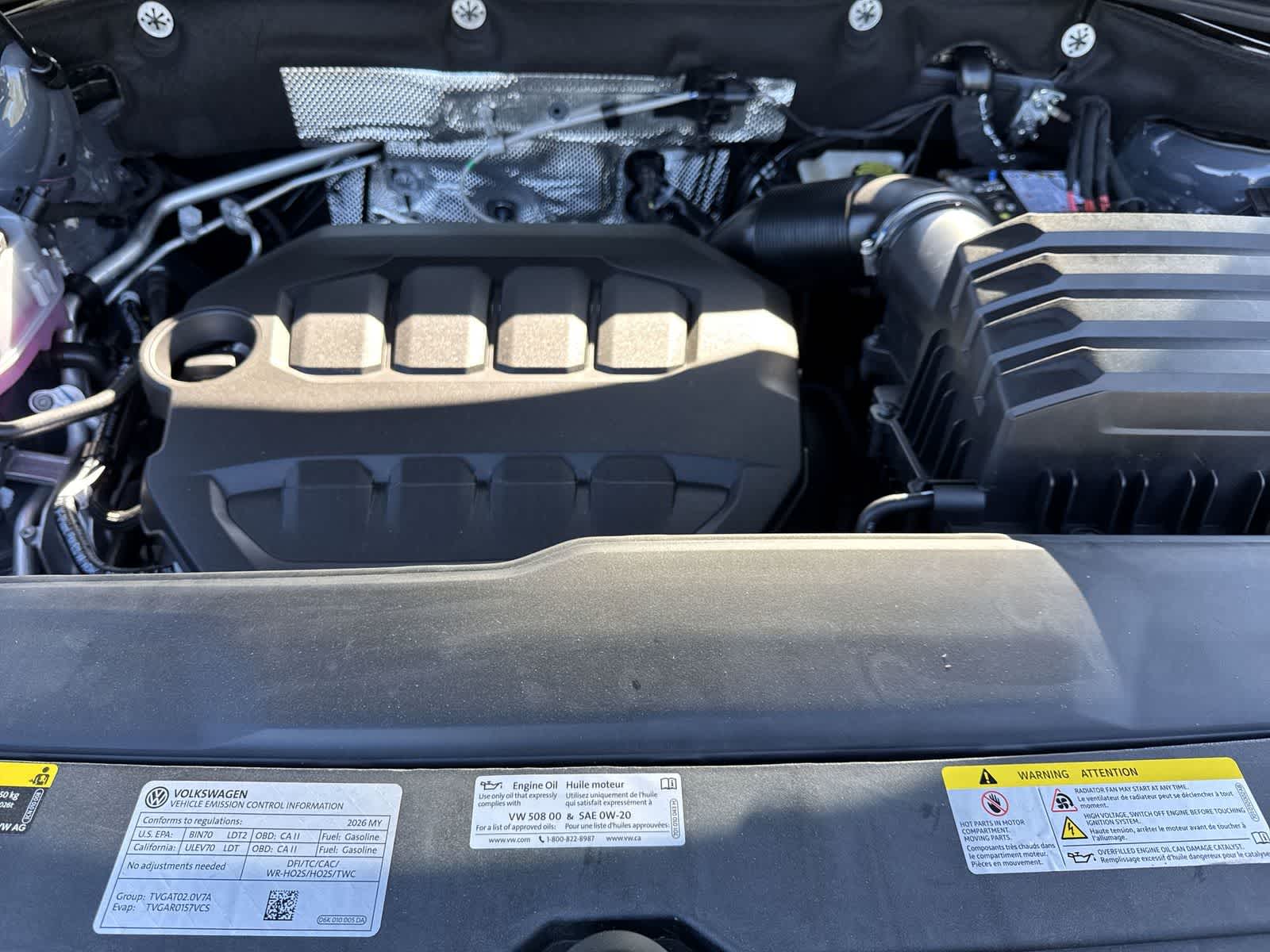 Volkswagen Atlas 2.0T SE con tecnología 2026