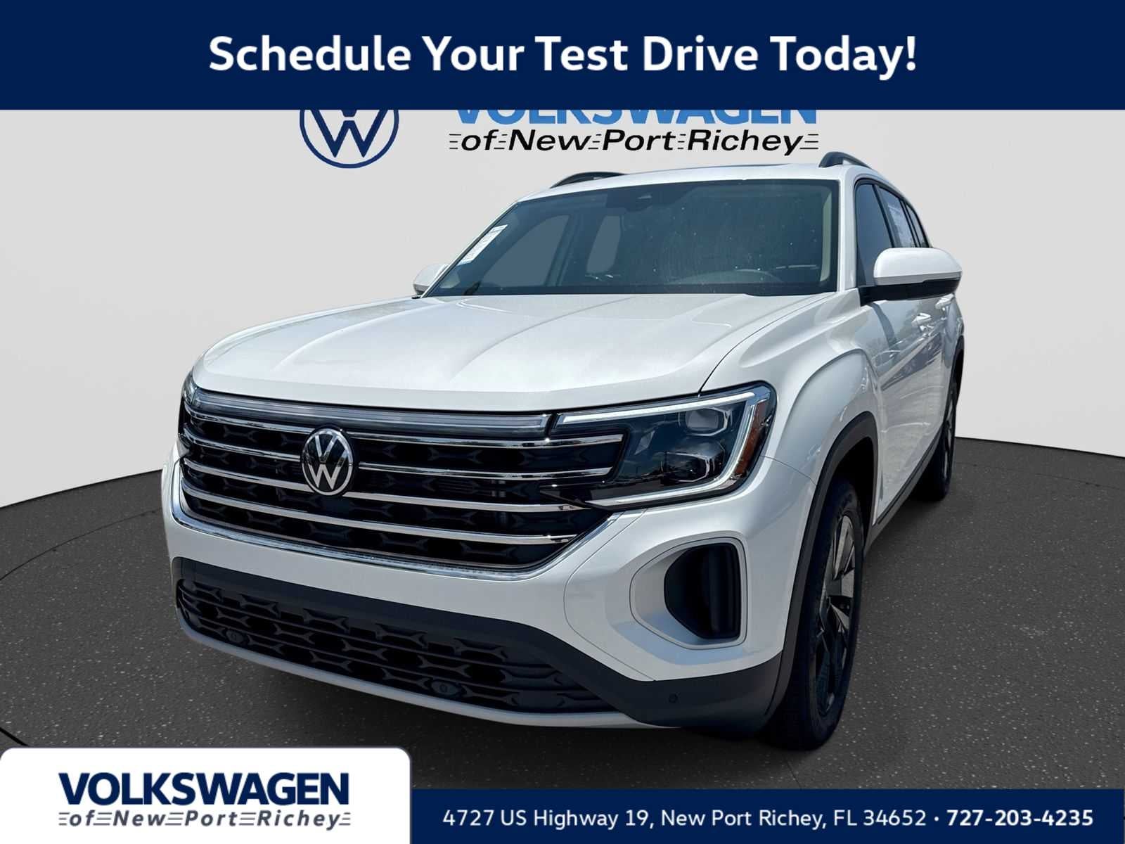Volkswagen Atlas 2.0T SE con tecnología 2026