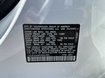 Volkswagen Atlas 2.0T SE con paquete Technology de 2023