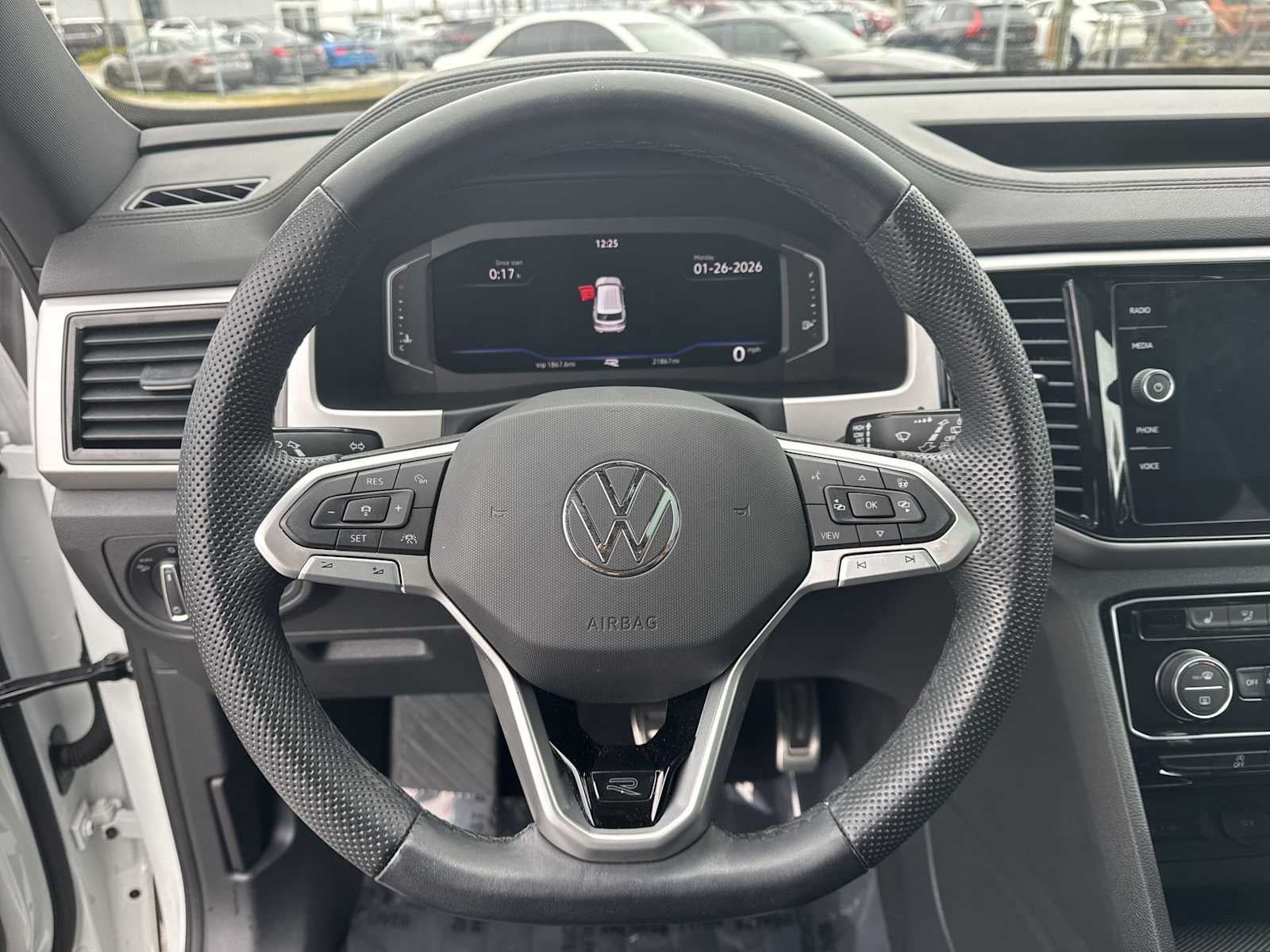 Volkswagen Atlas Cross Sport 3.6L V6 SEL R-Line Negro 2023