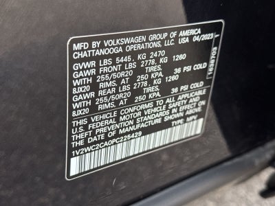Volkswagen Atlas Cross Sport 2.0T SE con paquete Technology de 2023