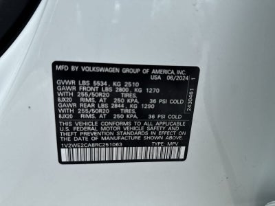 2024 Volkswagen Atlas Cross Sport 2.0T SE c/Tecnología