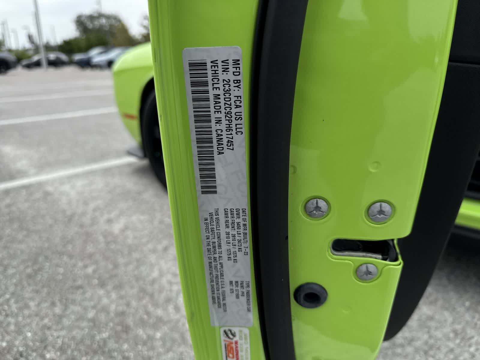 Dodge Challenger SRT Hellcat Jailbreak 2023