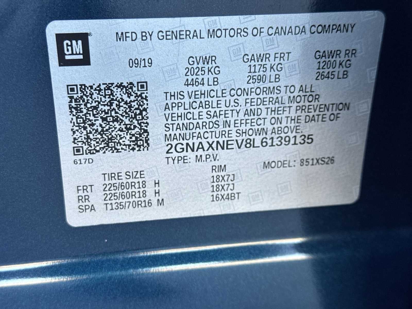 Chevrolet Equinox Premier 2020