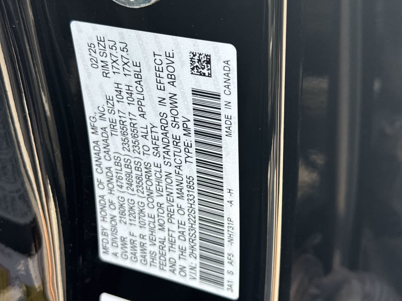 Honda CR-V LX 2025