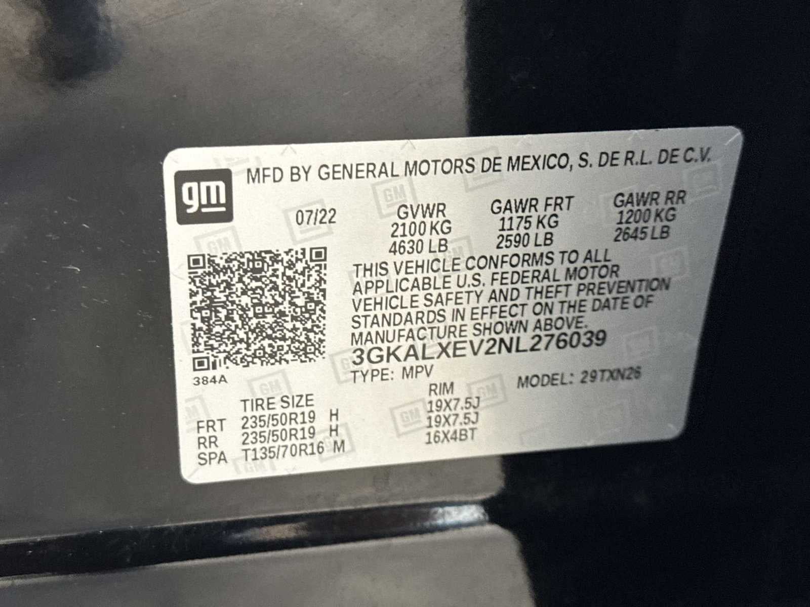 GMC Terrain Denali 2022