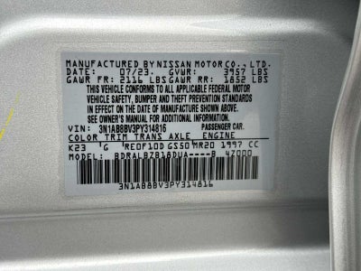 Nissan Sentra S 2023