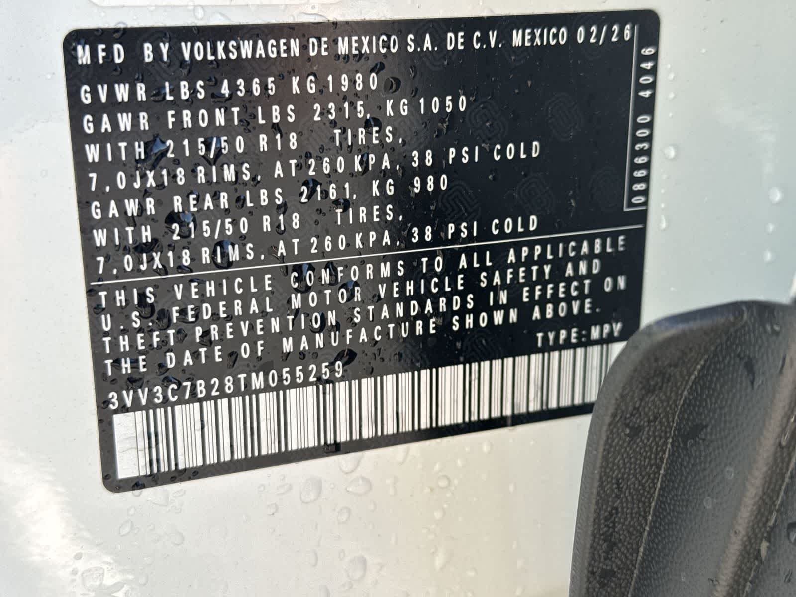 Volkswagen Taos 1.5T SE Negro 2026