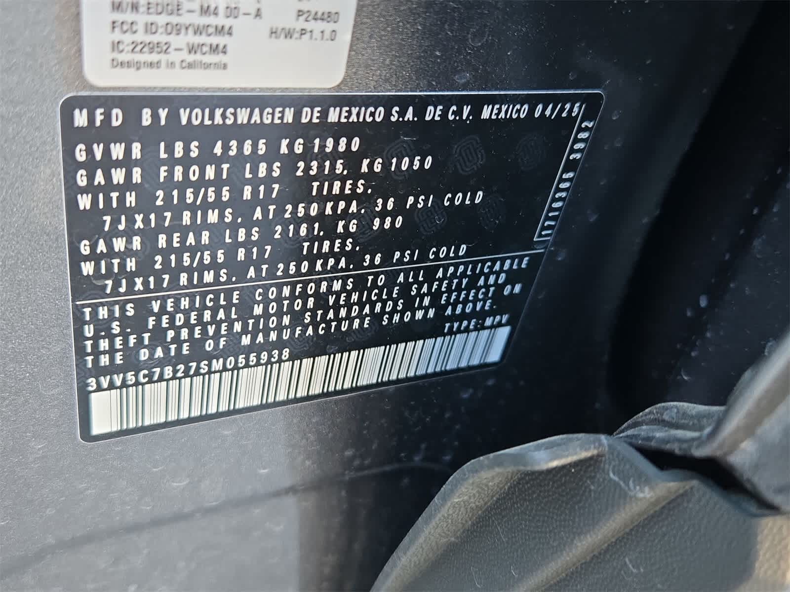 2025 Volkswagen Taos 1.5T S