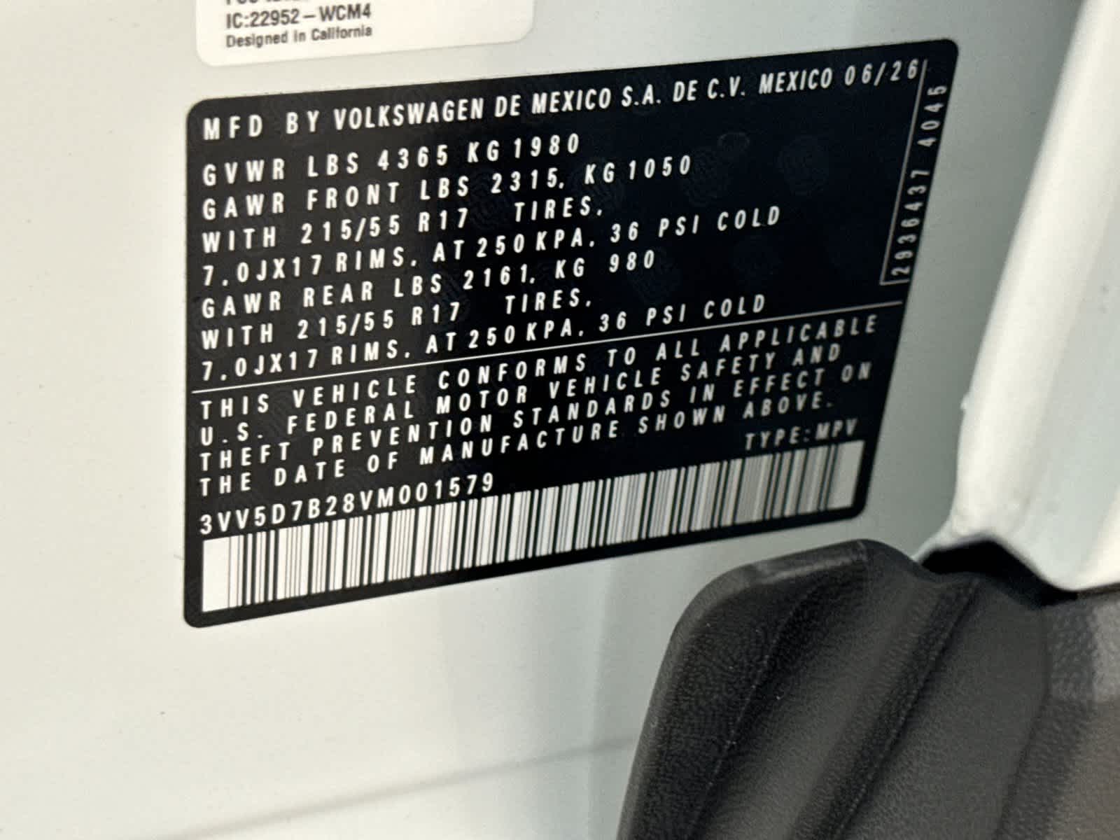 Volkswagen Taos 1.5T S de 2027