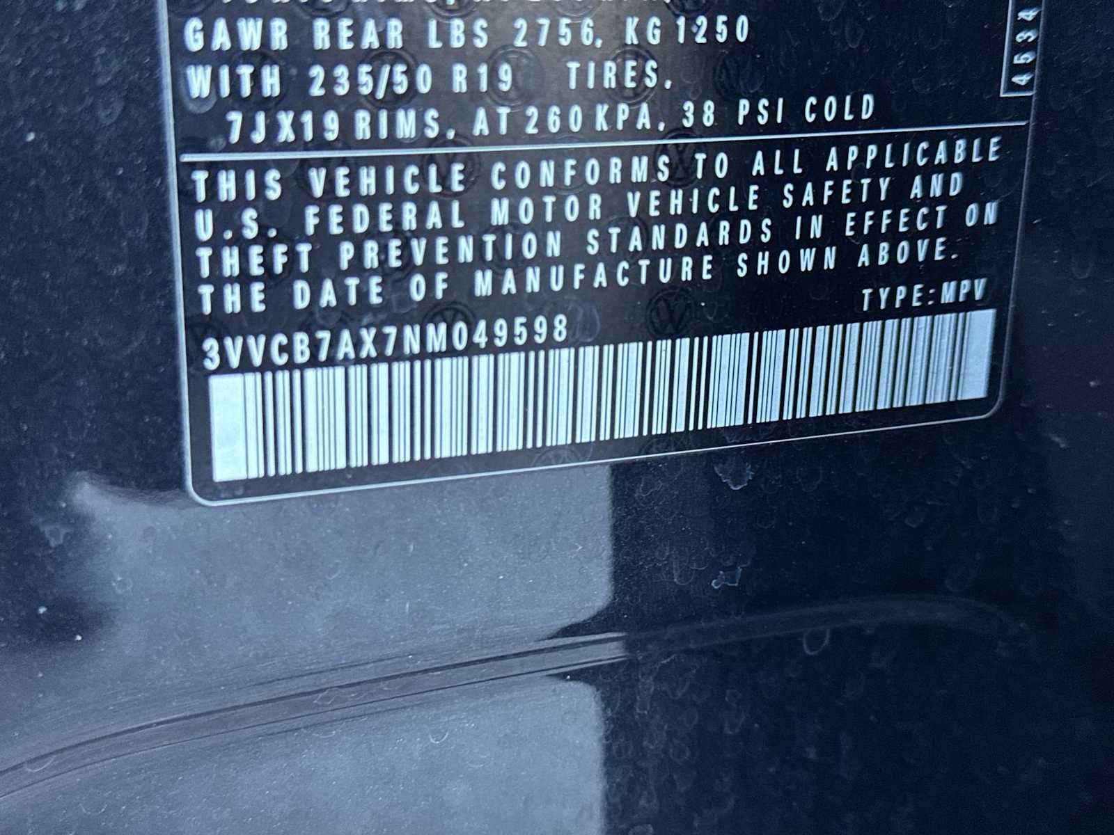 2022 Volkswagen Tiguan SE R-Line Negro