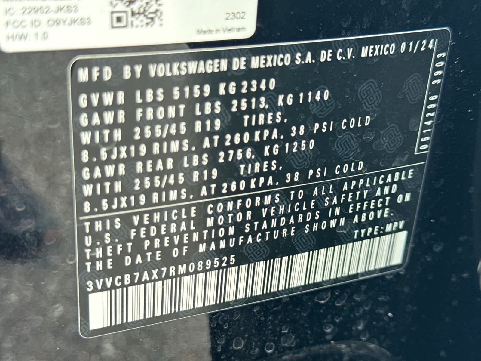 Volkswagen Tiguan SE R-Line Negro 2024
