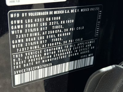 2023 Volkswagen Taos S