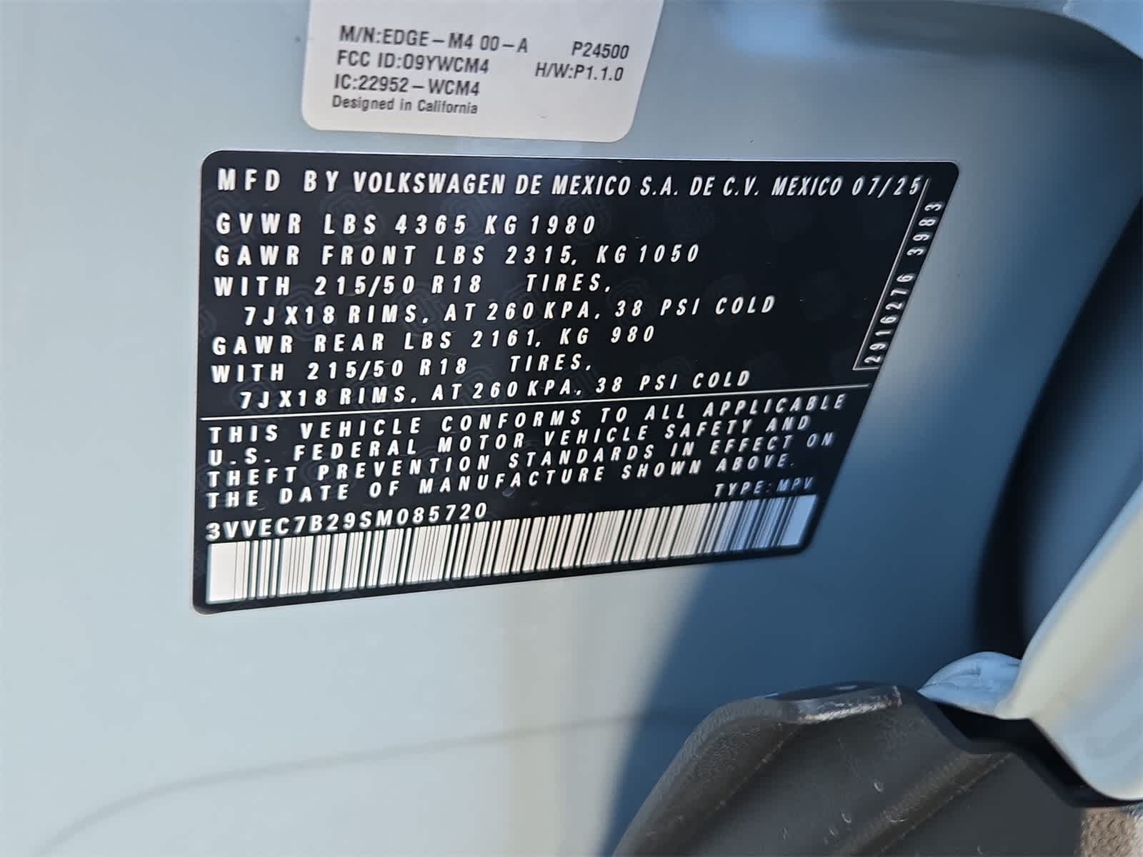 2025 Volkswagen Taos 1.5T SE