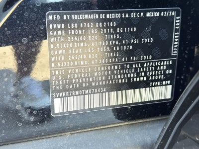 Volkswagen Tiguan 2.0T SE R-Line Negro 2026