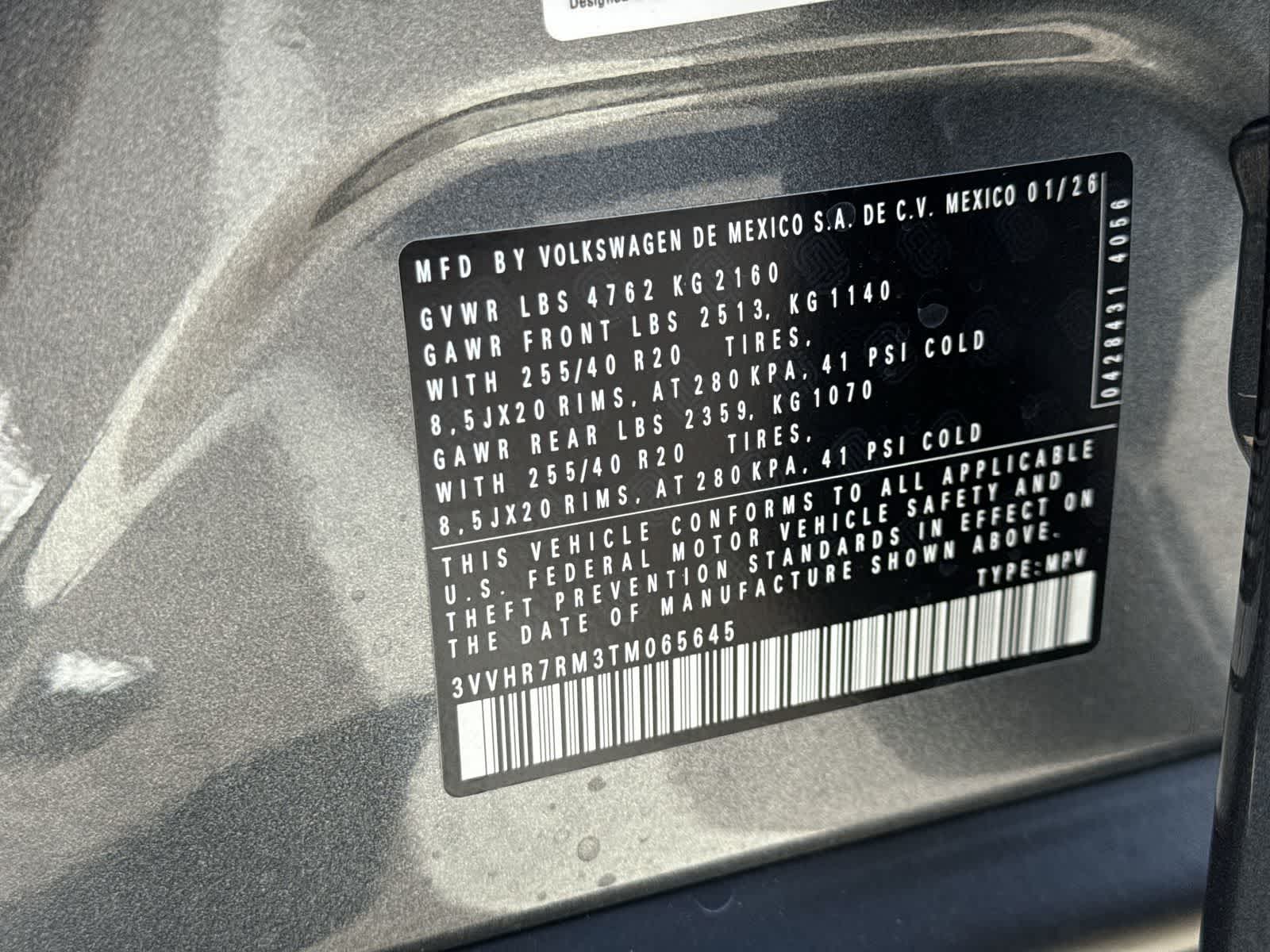Volkswagen Tiguan 2.0T SE R-Line Negro 2026