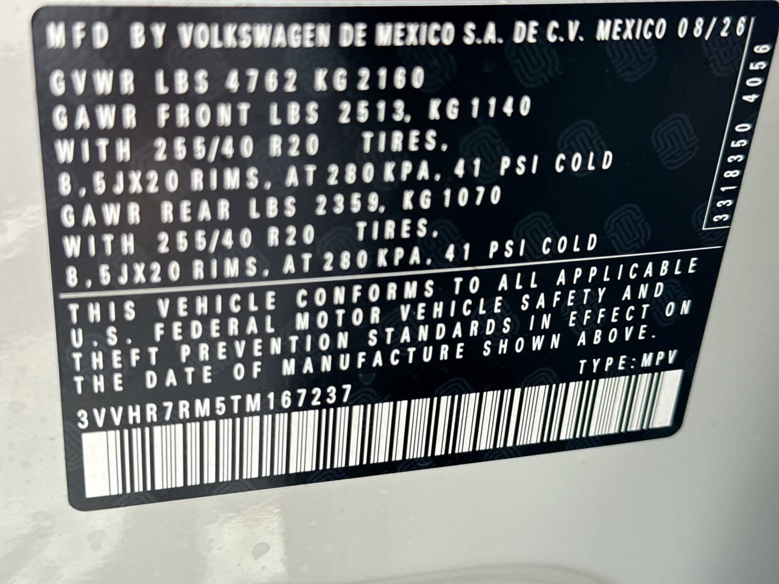 2026 Volkswagen Tiguan SE R-Line Negro