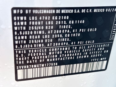 2026 Volkswagen Tiguan SE R-Line Negro