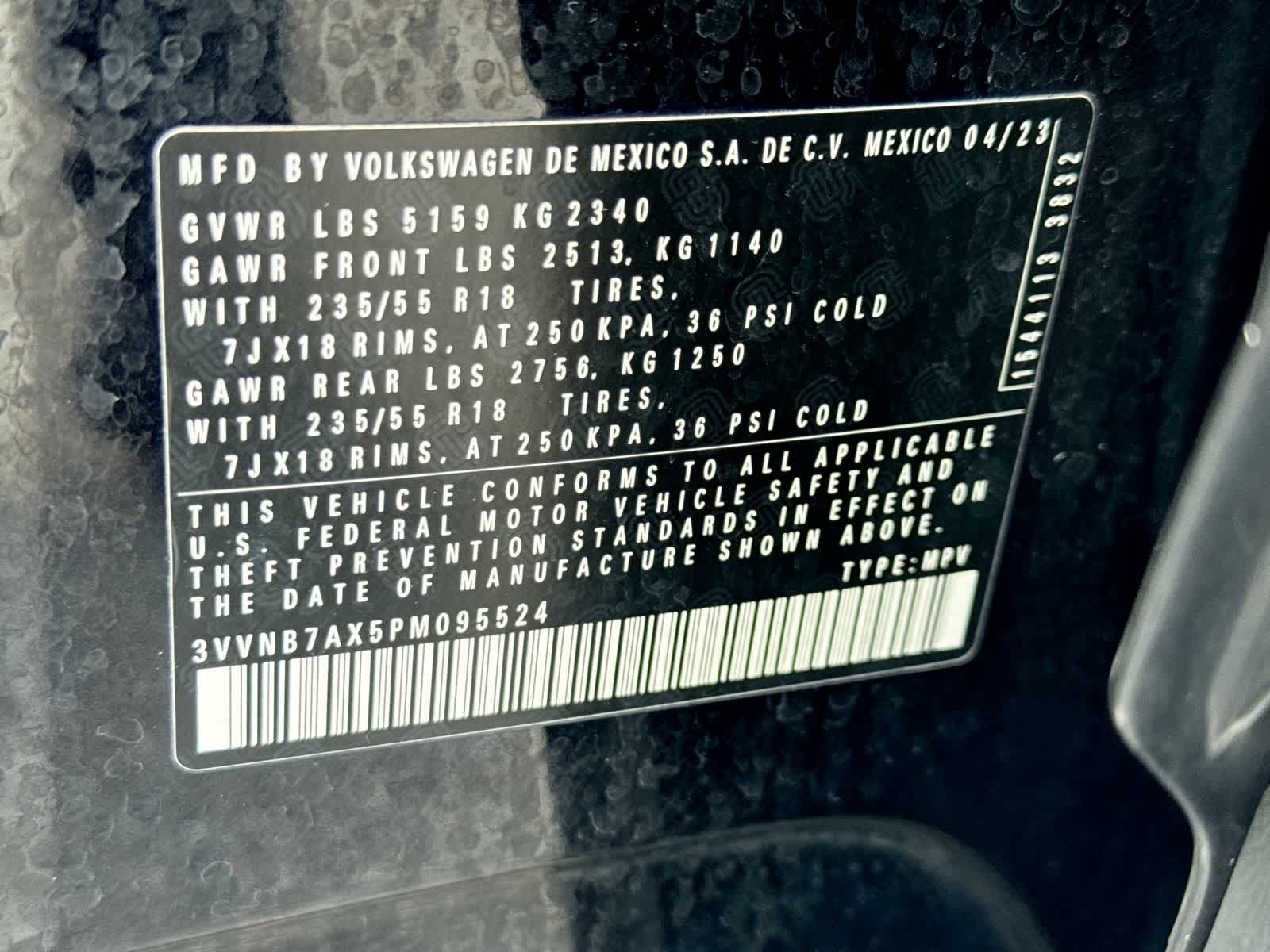 Volkswagen Tiguan SE 2023