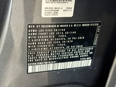 2026 Volkswagen Tiguan 2.0T SE