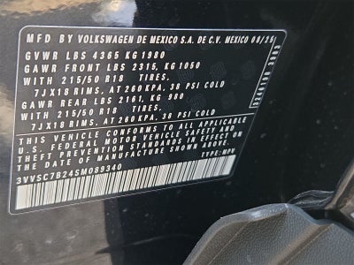 2025 Volkswagen Taos 1.5T SE