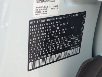 2025 Volkswagen Taos 1.5T SE