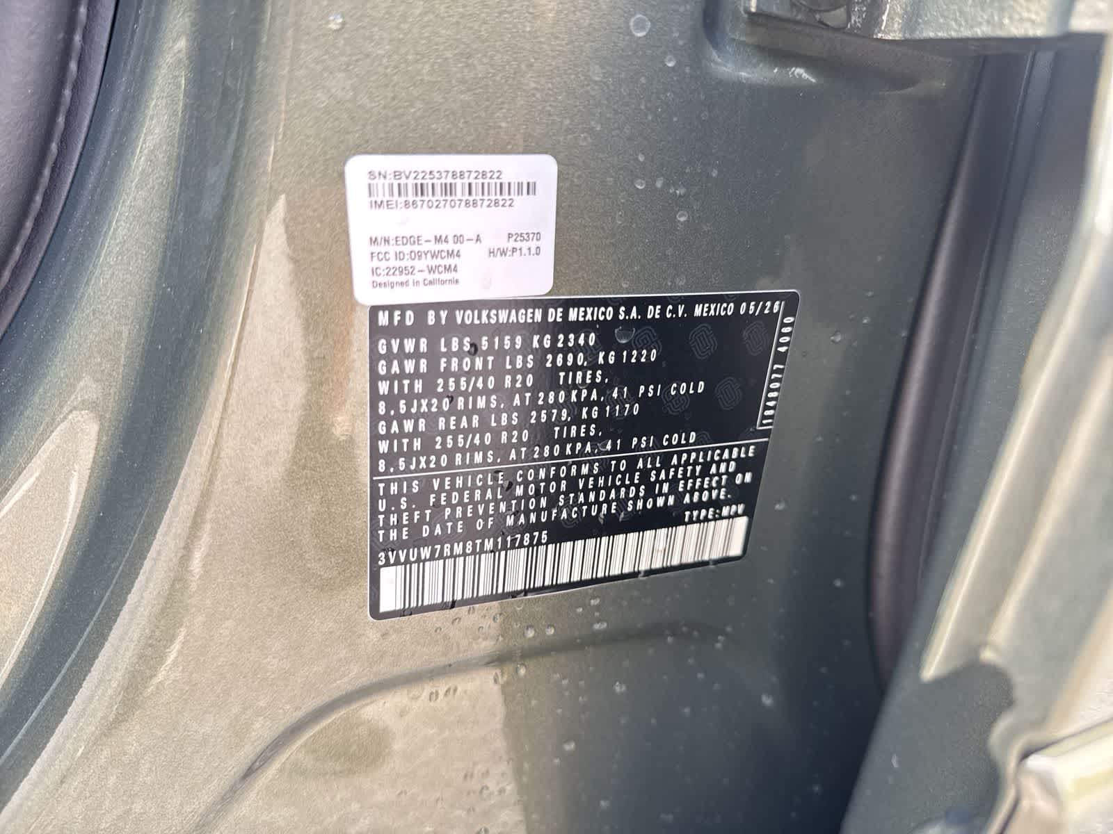 Volkswagen Tiguan 2.0T SEL R-Line Turbo 2026