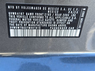 2026 Volkswagen Jetta 1.5T S