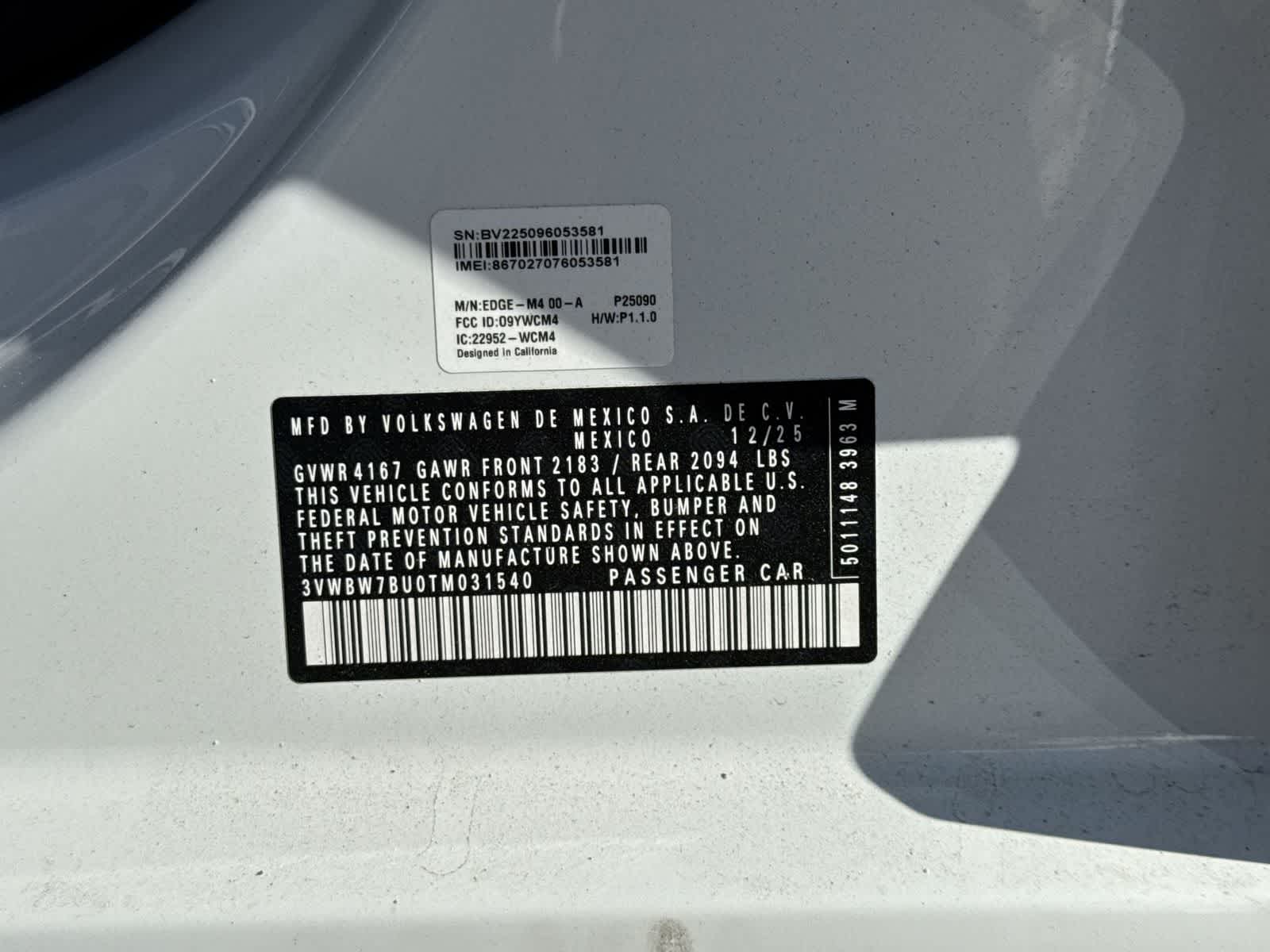 2026 Volkswagen Jetta 1.5T Sport