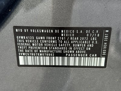 Volkswagen Jetta S 2019