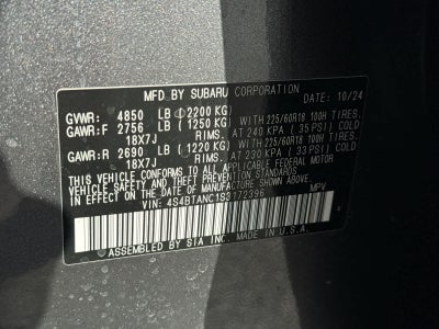 Subaru Outback Limited 2025