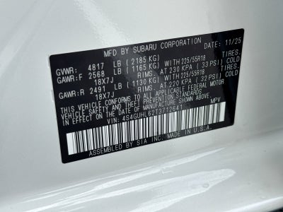 Subaru Crosstrek Limited 2026